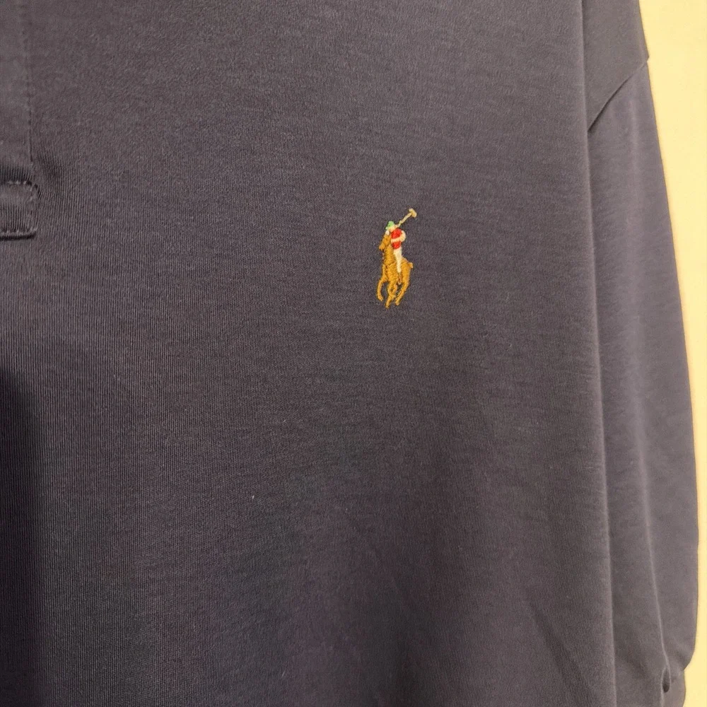 Polo Ralph Lauren Men's Short Sleeve Polo Shirt Size XXL Navy